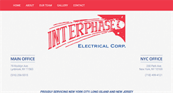 Desktop Screenshot of interphaseelec.com